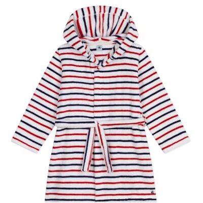 Petit Bateau Badjas voor kinderen van katoenen badstof met strepen Petit Bateau Badjas voor kinderen van katoenen badstof met strepen