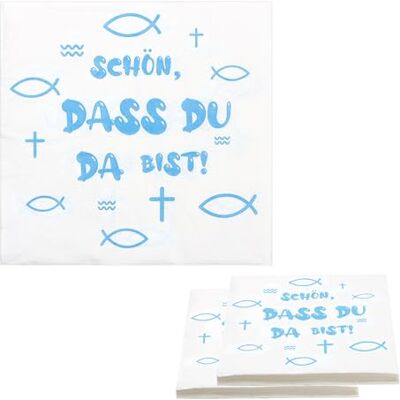 GlasFlength Vis blauw turquoise, voor jongens, vormsel, communie, doop, servetten, doopdecoratie, tafeldecoratie, 40 servetten voor doop, communie, 72 stuks, houten vissen, decoratie, feestservies, GlasFlength Vis blauw turquoise, voor jongens, vormsel, communie, doop, servetten, doopdecoratie, tafeldecoratie, 40 servetten voor doop, communie, 72 stuks, houten vissen, decoratie, feestservies,