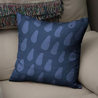 Bonamaison Decoratieve Kussensloop, Blauw Kussenhoezen Bank, Zitkussen, Decoratieve Kussenhoesjes, Kussensloop; Sofa, Slaapkamer, Kantoor, Auto 43x43 Cm Ontworpen en Vervaardigd in Turkije Bonamaison Decoratieve Kussensloop, Blauw Kussenhoezen Bank, Zitkussen, Decoratieve Kussenhoesjes, Kussensloop; Sofa, Slaapkamer, Kantoor, Auto 43x43 Cm Ontworpen en Vervaardigd in Turkije