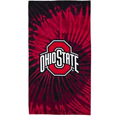 Northwest NCAA North Carolina Tar Heels uniseks-volwassenen strandlaken, 76 x 152 cm, psychedelisch Northwest NCAA North Carolina Tar Heels uniseks-volwassenen strandlaken, 76 x 152 cm, psychedelisch