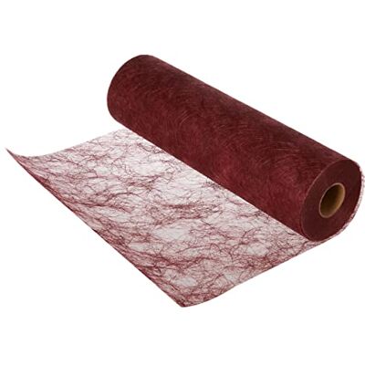 Sizoweb Bordeaux Tafelruit - Textiel, Waterdicht, Scheurvast - 30cm x 25m Sizoweb Bordeaux Tafelruit - Textiel, Waterdicht, Scheurvast - 30cm x 25m