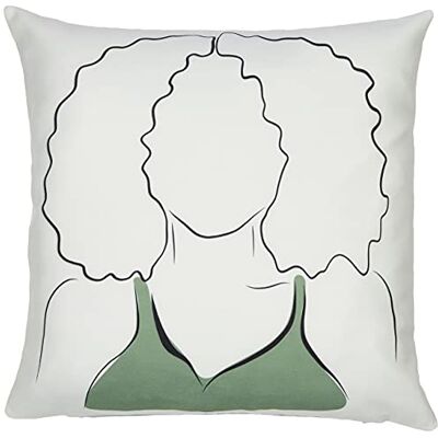 Bonamaison Sierkussenhoes, katoen, veelkleurig, 43 x 43 cm Bonamaison Sierkussenhoes, katoen, veelkleurig, 43 x 43 cm