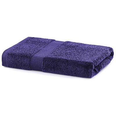 DecoKing Badhanddoek 70x140 cm katoen kwaliteit 525g/m² violet douchehanddoek absorberend Marina DecoKing Badhanddoek 70x140 cm katoen kwaliteit 525g/m² violet douchehanddoek absorberend Marina