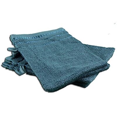 GÖZZE Berlin Washand - Katoen 100%, 17x24cm, Blauw GÖZZE Berlin Washand - Katoen 100%, 17x24cm, Blauw
