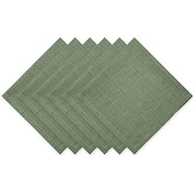 DII Variegated Tabletop Collection Servet set, 51 x 51 cm, artisjokgroen, 6 stuks DII Variegated Tabletop Collection Servet set, 51 x 51 cm, artisjokgroen, 6 stuks