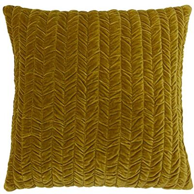 RIVA Home Allure Veer Gevuld kussen, Goud, 45 x 45cm (18" x 18") RIVA Home Allure Veer Gevuld kussen, Goud, 45 x 45cm (18" x 18")