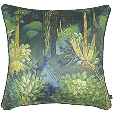 Prestigious Textiles Verboden Bos Kussenhoes, Saffier, 55 x 55cm Prestigious Textiles Verboden Bos Kussenhoes, Saffier, 55 x 55cm