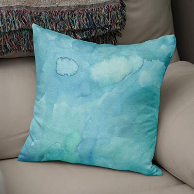 Bonamaison Decoratieve Kussensloop, Aquarel Thema Kussenhoezen Bank, Zitkussen, Decoratieve Kussenhoesjes, Kussensloop; Sofa, Slaapkamer, Kantoor, Auto 43x43 Cm Ontworpen en Vervaardigd in Turkije Bonamaison Decoratieve Kussensloop, Aquarel Thema Kussenhoezen Bank, Zitkussen, Decoratieve Kussenhoesjes, Kussensloop; Sofa, Slaapkamer, Kantoor, Auto 43x43 Cm Ontworpen en Vervaardigd in Turkije