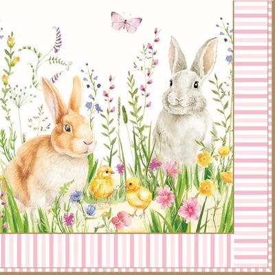 EASY LIFE Confezione 20 tovagioli karton 3 veli Happy EASTER EASY LIFE Confezione 20 tovagioli karton 3 veli Happy EASTER