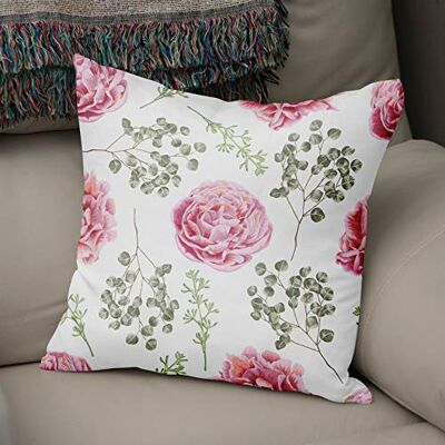 Bonamaison Decoratieve kussenhoes willekeurig patroon, gooien kussenhoezen, home decoratieve kussenslopen voor woonkamer, bank, slaapkamer, grootte: 43x43 cm ontworpen en vervaardigd in Turkije Bonamaison Decoratieve kussenhoes willekeurig patroon, gooien kussenhoezen, home decoratieve kussenslopen voor woonkamer, bank, slaapkamer, grootte: 43x43 cm ontworpen en vervaardigd in Turkije