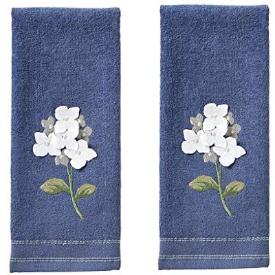 SKL Home Farm Hydrangea handdoek (set van 2), blauw SKL Home Farm Hydrangea handdoek (set van 2), blauw