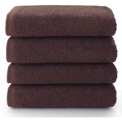 TOP TOWEL Katoenen Badhanddoeken Set - 4 Stuks - 30x50cm TOP TOWEL Katoenen Badhanddoeken Set - 4 Stuks - 30x50cm
