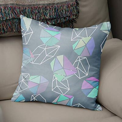 Bonamaison Decoratieve kussenhoes willekeurig patroon, gooien kussenhoezen, home decoratieve kussenslopen voor woonkamer, bank, slaapkamer, grootte: 43x43 cm ontworpen en vervaardigd in Turkije Bonamaison Decoratieve kussenhoes willekeurig patroon, gooien kussenhoezen, home decoratieve kussenslopen voor woonkamer, bank, slaapkamer, grootte: 43x43 cm ontworpen en vervaardigd in Turkije