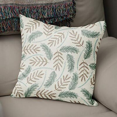 Bonamaison Decoratieve kussenhoes willekeurig patroon, gooien kussenhoezen, home decoratieve kussenslopen voor woonkamer, bank, slaapkamer, grootte: 43x43 cm ontworpen en vervaardigd in Turkije Bonamaison Decoratieve kussenhoes willekeurig patroon, gooien kussenhoezen, home decoratieve kussenslopen voor woonkamer, bank, slaapkamer, grootte: 43x43 cm ontworpen en vervaardigd in Turkije