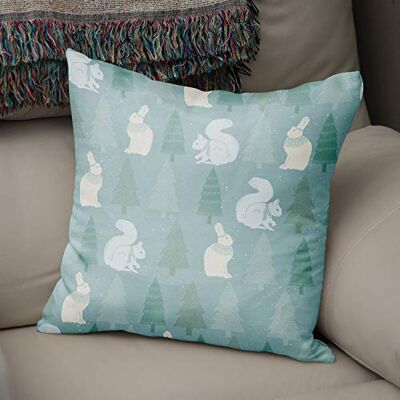 Bonamaison Decoratieve kussenhoes willekeurig patroon, gooien kussenhoezen, home decoratieve kussenslopen voor woonkamer, bank, slaapkamer, grootte: 43x43 cm ontworpen en vervaardigd in Turkije Bonamaison Decoratieve kussenhoes willekeurig patroon, gooien kussenhoezen, home decoratieve kussenslopen voor woonkamer, bank, slaapkamer, grootte: 43x43 cm ontworpen en vervaardigd in Turkije