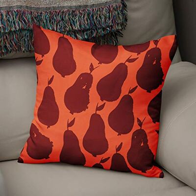 Bonamaison Decoratieve kussenhoes Oranje & Bordeux, gooien kussenhoezen, home decoratieve kussenslopen voor woonkamer, bank, slaapkamer, maat: 43x43 cm ontworpen en vervaardigd in Turkije Bonamaison Decoratieve kussenhoes Oranje & Bordeux, gooien kussenhoezen, home decoratieve kussenslopen voor woonkamer, bank, slaapkamer, maat: 43x43 cm ontworpen en vervaardigd in Turkije