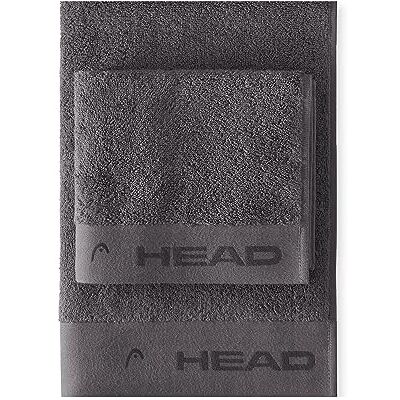 SWEET HOME HEAD Dynamic Badhanddoeken voor gezicht en bidet van badstof, 100% puur katoen, gecertificeerd, 50 x 100 cm en 40 x 50 cm, ook als fitnesshanddoek, zacht en absorberend, ijzergrijs SWEET HOME HEAD Dynamic Badhanddoeken voor gezicht en bidet van badstof, 100% puur katoen, gecertificeerd, 50 x 100 cm en 40 x 50 cm, ook als fitnesshanddoek, zacht en absorberend, ijzergrijs