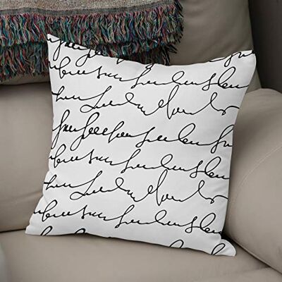 Bonamaison Decoratieve kussenhoes willekeurig patroon, gooien kussenhoezen, home decoratieve kussenslopen voor woonkamer, bank, slaapkamer, grootte: 43x43 cm ontworpen en vervaardigd in Turkije Bonamaison Decoratieve kussenhoes willekeurig patroon, gooien kussenhoezen, home decoratieve kussenslopen voor woonkamer, bank, slaapkamer, grootte: 43x43 cm ontworpen en vervaardigd in Turkije