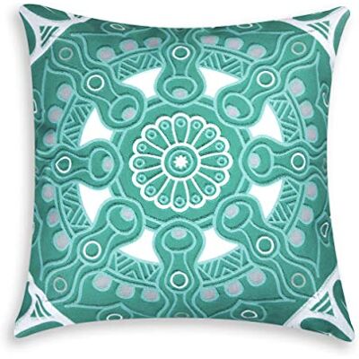 Excelsa Mandala decokussen, inclusief vulling, kussensloop van katoen, lichtblauw, 45 x 45 cm Excelsa Mandala decokussen, inclusief vulling, kussensloop van katoen, lichtblauw, 45 x 45 cm