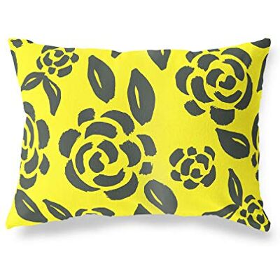 Bonamaison Neon Geel-Rook Decoratieve Kussensloop, Kussenhoezen Bank, Decoratieve Kussenhoesjes, Kussensloop; Sofa, Slaapkamer, Kantoor, Auto 35x50 Cm Ontworpen en vervaardigd in Turkije Bonamaison Neon Geel-Rook Decoratieve Kussensloop, Kussenhoezen Bank, Decoratieve Kussenhoesjes, Kussensloop; Sofa, Slaapkamer, Kantoor, Auto 35x50 Cm Ontworpen en vervaardigd in Turkije