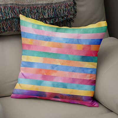Bonamaison Decoratieve kussenhoes willekeurig patroon, gooien kussenhoezen, home decoratieve kussenslopen voor woonkamer, bank, slaapkamer, grootte: 43x43 cm ontworpen en vervaardigd in Turkije Bonamaison Decoratieve kussenhoes willekeurig patroon, gooien kussenhoezen, home decoratieve kussenslopen voor woonkamer, bank, slaapkamer, grootte: 43x43 cm ontworpen en vervaardigd in Turkije