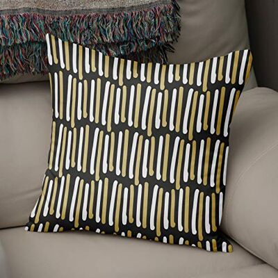 Bonamaison Decoratieve kussenhoes willekeurig patroon, gooien kussenhoezen, home decoratieve kussenslopen voor woonkamer, bank, slaapkamer, grootte: 43x43 cm ontworpen en vervaardigd in Turkije Bonamaison Decoratieve kussenhoes willekeurig patroon, gooien kussenhoezen, home decoratieve kussenslopen voor woonkamer, bank, slaapkamer, grootte: 43x43 cm ontworpen en vervaardigd in Turkije