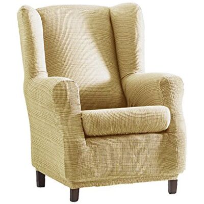 Eysa Italië F817081 Stoelhoes - Elastisch, Polyester-Katoen, Beige Eysa Italië F817081 Stoelhoes - Elastisch, Polyester-Katoen, Beige