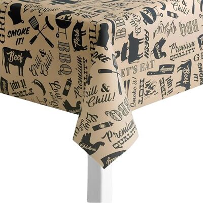 amscan Sizzling Paper BBQ Bedrukte Table Cover 54" x 102" (1PC) Duurzaam & Milieuvriendelijk & Uniek Ontwerp Perfect voor Outdoor Grillfeesten & Vieringen amscan Sizzling Paper BBQ Bedrukte Table Cover 54" x 102" (1PC) Duurzaam & Milieuvriendelijk & Uniek Ontwerp Perfect voor Outdoor Grillfeesten & Vieringen