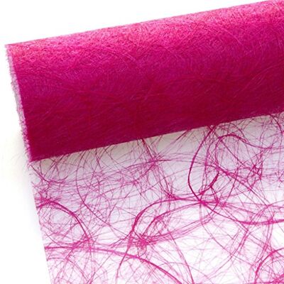 Deko AS GmbH Sizoweb tafelband roze 60 cm rol 25 meter 64 019-R Deko AS GmbH Sizoweb tafelband roze 60 cm rol 25 meter 64 019-R