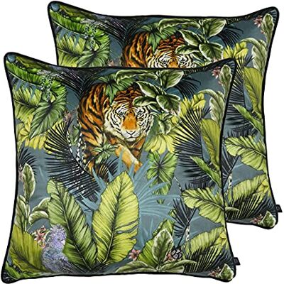 Prestigious Textiles Bengaalse Tiger Kussens, Twilight, 55 x 55cm Prestigious Textiles Bengaalse Tiger Kussens, Twilight, 55 x 55cm