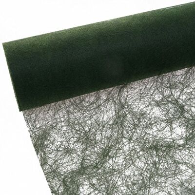 Deko AS GmbH Sizoflor tafelband donkergroen 30 cm rol 25 meter 60 008-R Deko AS GmbH Sizoflor tafelband donkergroen 30 cm rol 25 meter 60 008-R