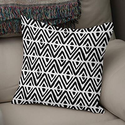 Bonamaison Decoratieve kussenhoes willekeurig patroon, gooien kussenhoezen, home decoratieve kussenslopen voor woonkamer, bank, slaapkamer, grootte: 43x43 cm ontworpen en vervaardigd in Turkije Bonamaison Decoratieve kussenhoes willekeurig patroon, gooien kussenhoezen, home decoratieve kussenslopen voor woonkamer, bank, slaapkamer, grootte: 43x43 cm ontworpen en vervaardigd in Turkije