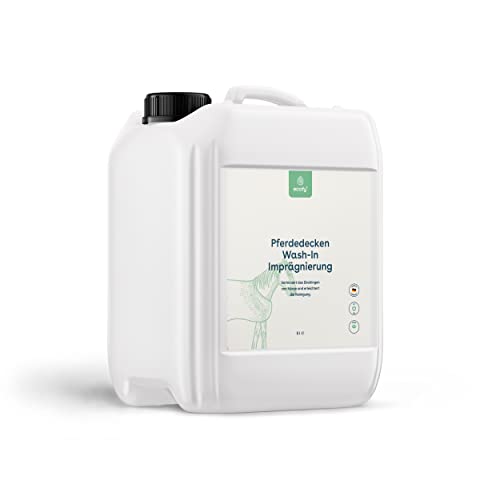 eco:fy Paard Deken Wash-In Wegwerp impregneren impregneermiddel impregneermiddel verzegeling tegen vocht en vuil ademend (5 liter)