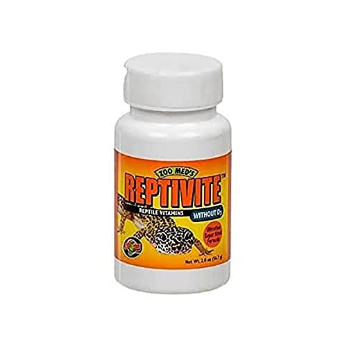 Zoo Med ZooMed Reptivite zonder vitamine D3, 57 g, voedingssupplement vitaminen voor reptielen