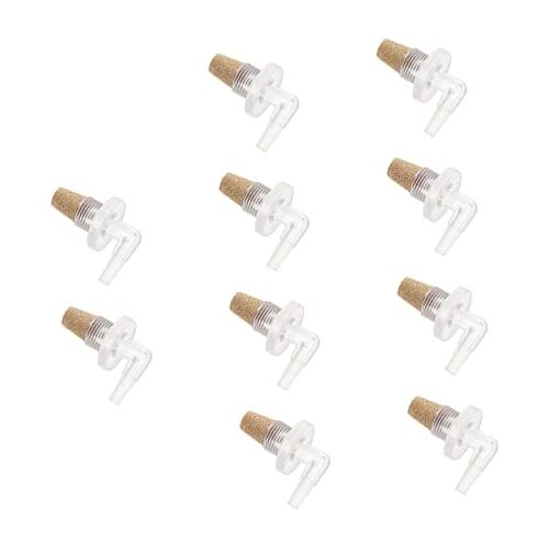 ABOOFAN 30 Pcs Zuurstof Pomp Aquarium Lucht Aquarium Luchtpomp Lucht Voor Aquarium Aquarium Zuurstof Lucht Voor Aquarium Metalen Decor Lucht Stenen Voor Aquariums Metalen Trim Bubble