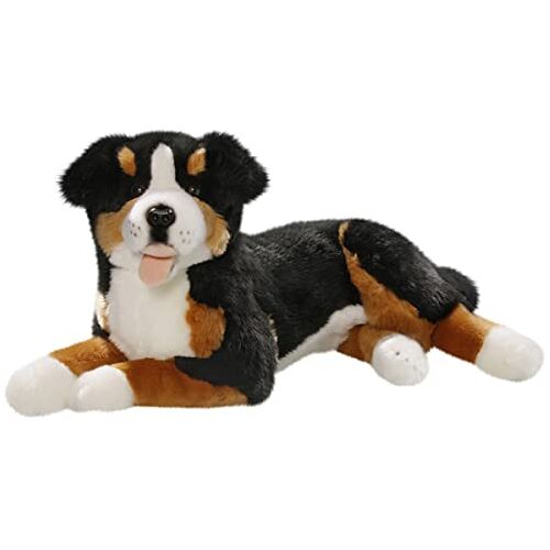 Carl Dick Berner Mountain Dog liggend 16.5", 42cm, pluche speelgoed, zacht speelgoed 2690