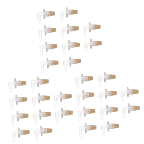 NOLITOY 30 Pcs Zuurstof Pomp Aquarium Air Acryl Elleboog Luchtbel Aquarium Luchtpomp Lucht Voor Aquarium Acryl Aquarium Aquarium Zuurstof Diffuser Aquarium Bubble Machine