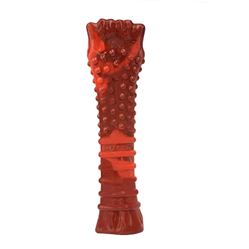 Nylabone Gestructureerde  Dura Chew rundvlees-jerky-power-chhew – kauwbotten voor extreem sterk kauwende honden – XL-formaat – voor honden tot 23 kg