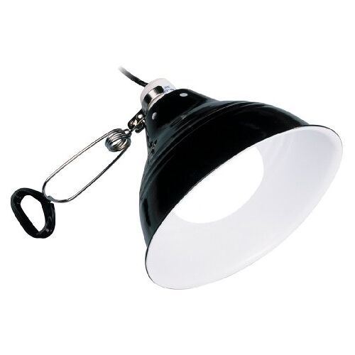 Exo Terra Glow Light, porseleinen klemlamp en lichtreflector, voor lampen tot 150 W, diameter 21 cm