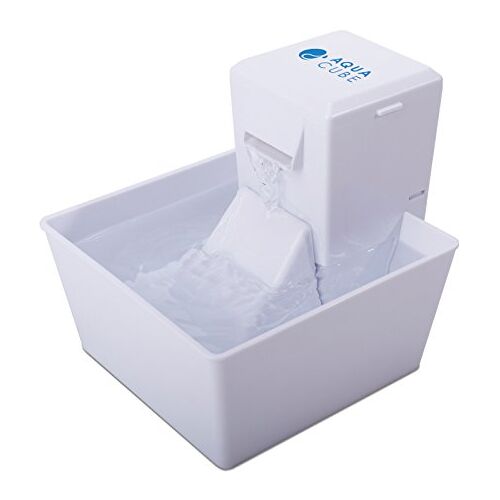 PetSafe Aqua Cube Drinkfontein, 1,8 liter, Wit