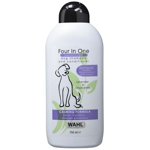 Wahl 3999-7010 hondenshampoo Four in One, 750 ml