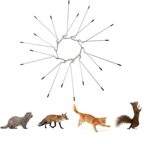 HOLAHOLA Kattenverjager voor katten, diameter van 10 cm tot 15 cm, kattenafweer voor planten, bomen, slangen