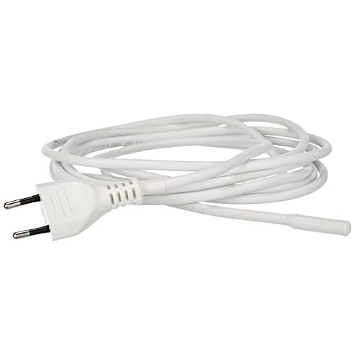 Lucky Reptile Thermo Kabel 15 W Verwarmingskabel voor Terrariums 3,8 m Kabel met 1,5 m Aansluiting Snelle opwarming & gelijkmatige warmte Waterdicht silikon Terrarium accessoire