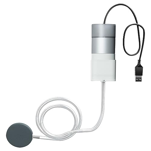 Mumuve Aquarium Mini USB Luchtpompen Draagbare Aquarium Luchtpompen Hoge Energiebesparende Luchtpompen Verstelbare Snelheid Aquarium Luchtpompen USB Aangedreven Vissen Tank Luchtpompen