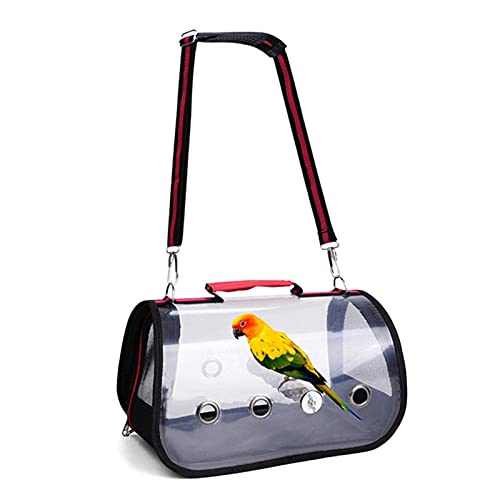 QDPJ Papegaai rugzak, vogel transporttas transportbox transportkooi ademend vogel transportkooi beweegbaar vogelnest