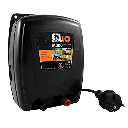 Ellofence M300-3 Joule weidehek elektrificator voor runderen, koeien, paarden, schapen, varkens, 230 V