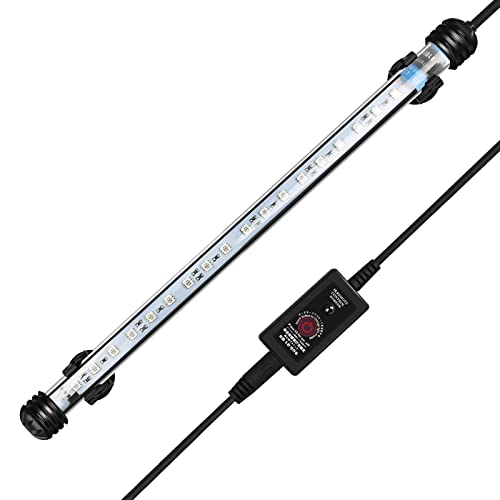 Einfeben 92CM LED-aquariumverlichting, veelkleurige LED-aquariumverlichting, 9W LED-lamp voor zoetwateraquaria