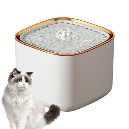 Shitafe Automatische kattenwaterfontein, waterfontein voor huisdieren,3L kattenfonteinwaterbak voor het drinken van huisdieren   USB-waterfontein voor katten, waterfontein voor katten en honden voor