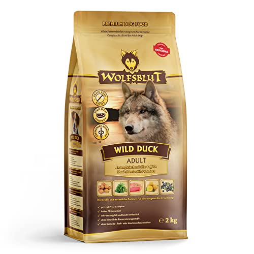 Wolfsblut Wild Duck Adult 2 kg eend droogvoer hondenvoer graanvrij