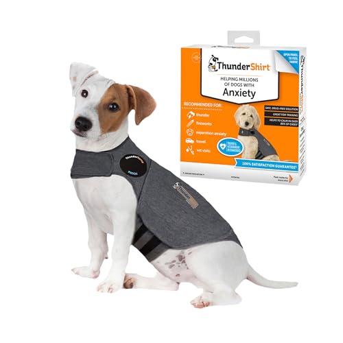 Thundershirt Klassiek hondenangstjack, heidegrijs, klein